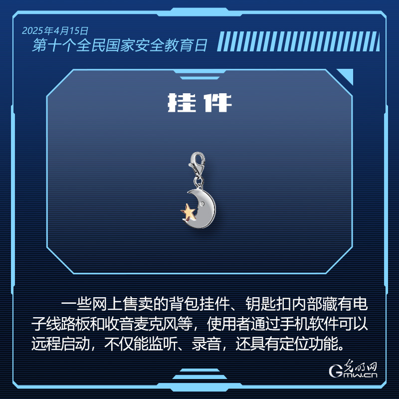 【第十个全民国家安全教育日】提高警惕！日常用品可能变身“间谍”设备